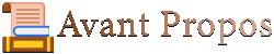 Avant-Propos